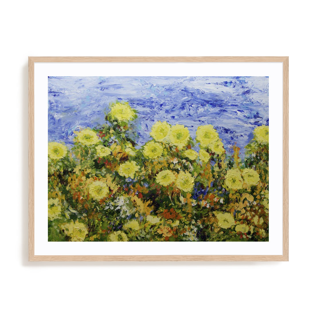 Storm over Summer Garden Wall Art