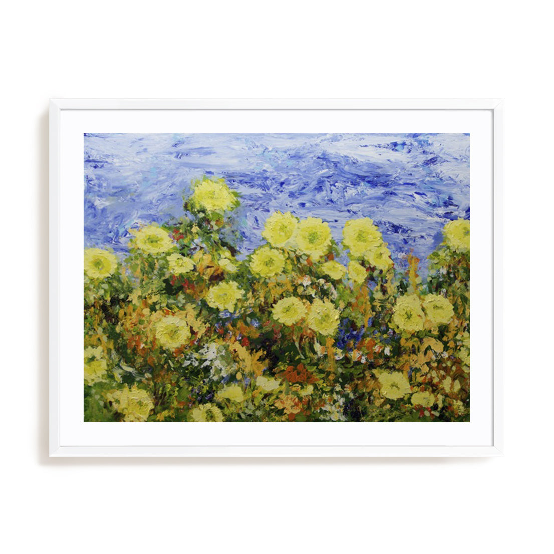 Storm over Summer Garden Wall Art