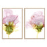 Blooming Pink I and II Wall Art