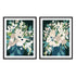 Blue Bloom Sketch I and II Wall Art