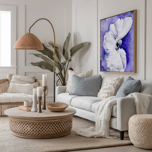 Celestial Cockatoos I Wall Art