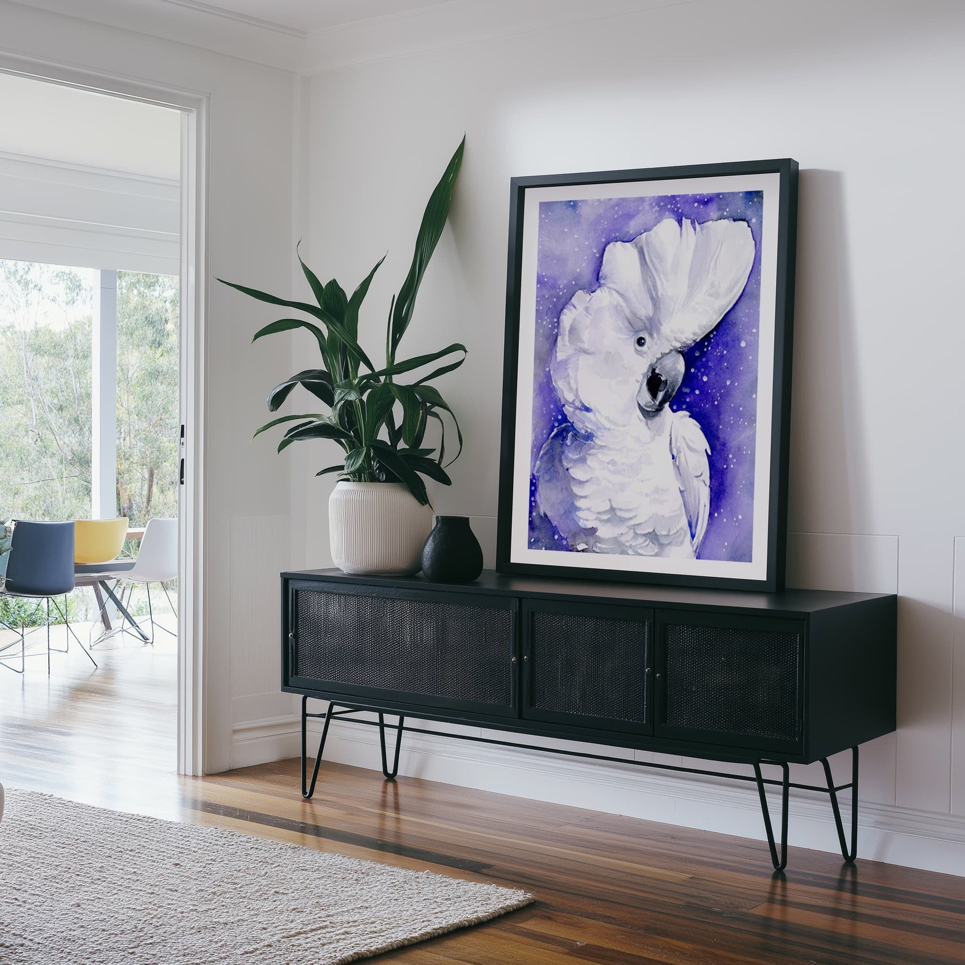 Celestial Cockatoos I Wall Art