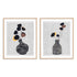 Decorated Vase with Plant I and II Wall Art