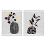Decorated Vase with Plant III and IV Wall Art