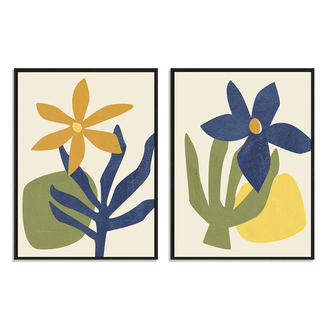 Desert Wind II and III Wall Art