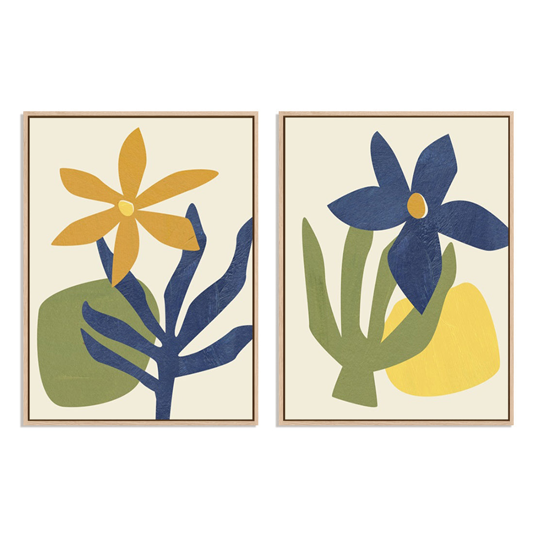 Desert Wind II and III Wall Art