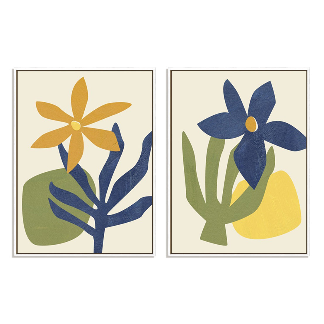 Desert Wind II and III Wall Art