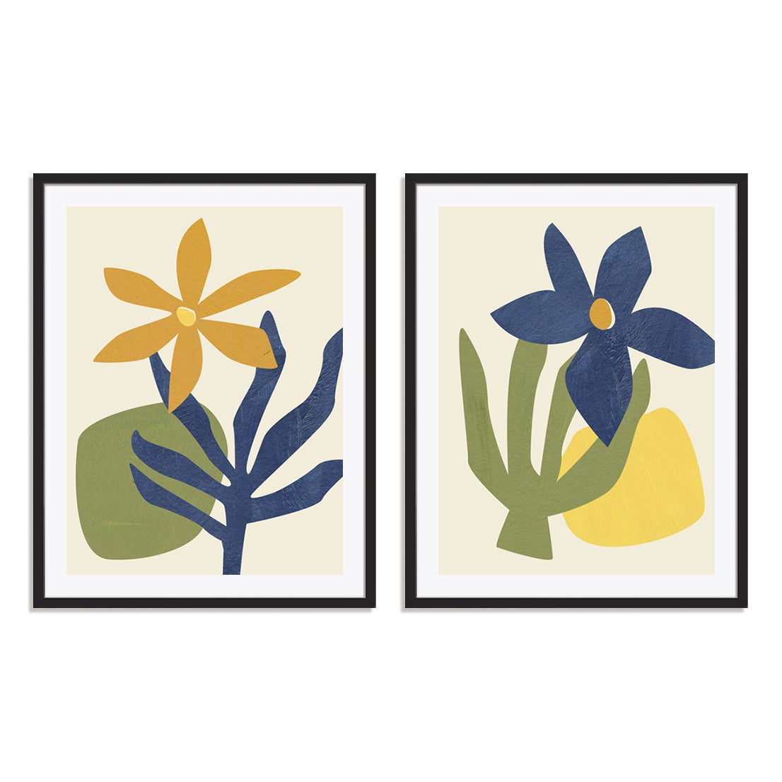 Desert Wind II and III Wall Art