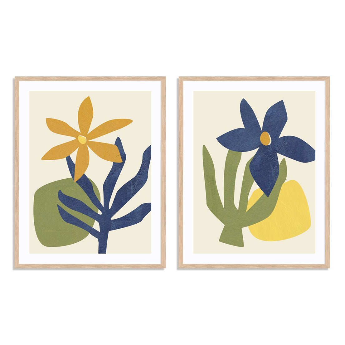Desert Wind II and III Wall Art