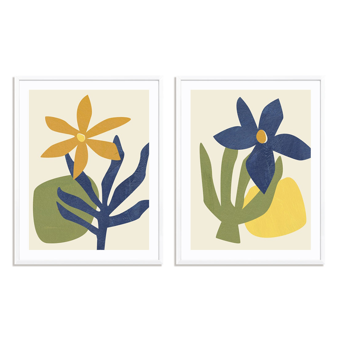 Desert Wind II and III Wall Art