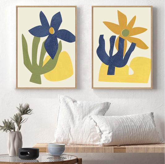 Desert Wind II and III Wall Art