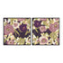 Heliotrope I and II Wall Art
