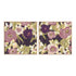 Heliotrope I and II Wall Art