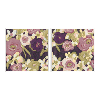 Heliotrope I and II Wall Art