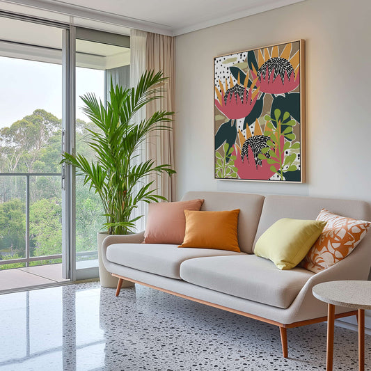 King Protea I Wall Art