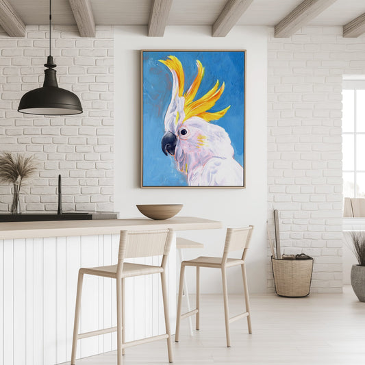 Neon Mohawk I Wall Art