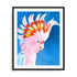 Neon Mohawk II Wall Art
