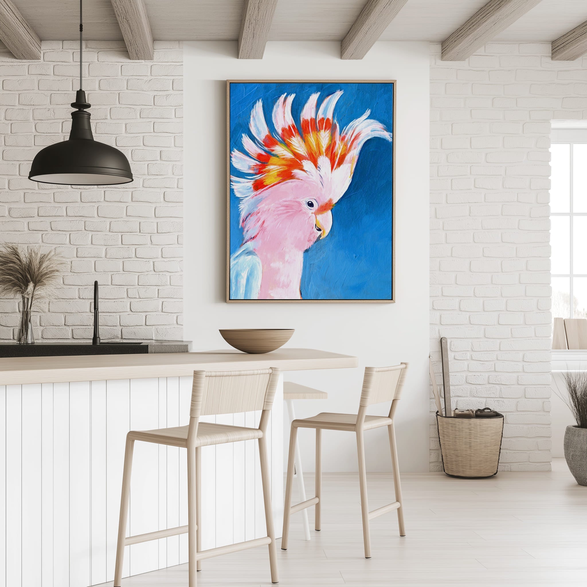 Neon Mohawk II Wall Art
