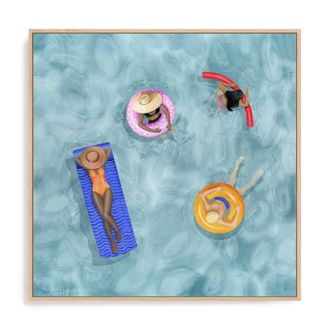 Poolside I Wall Art