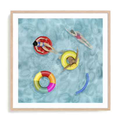 Poolside II Wall Art