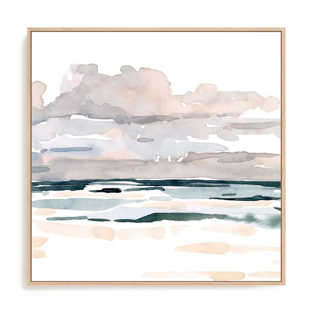 Soft Coastal Abstract I Wall Art