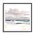 Soft Coastal Abstract I Wall Art #oran_black-white-border
