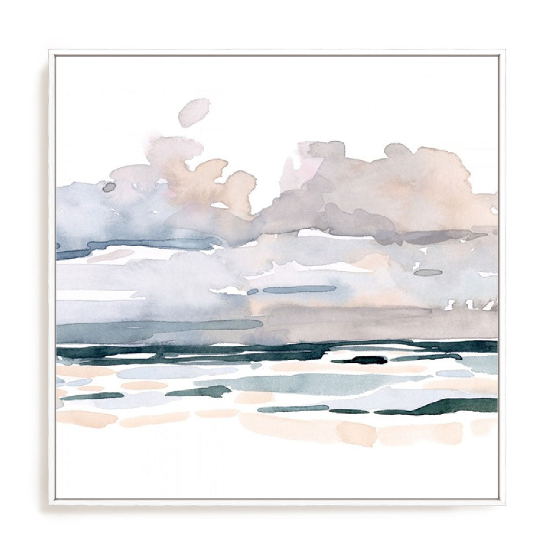 Soft Coastal Abstract II Wall Art