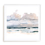 Soft Coastal Abstract II Wall Art
