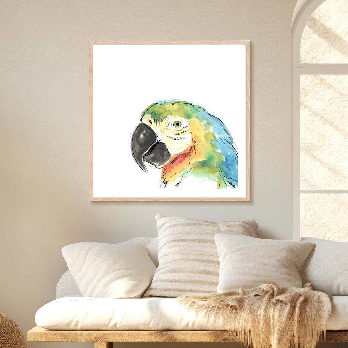 Tropical Bird Portrait I Wall Art