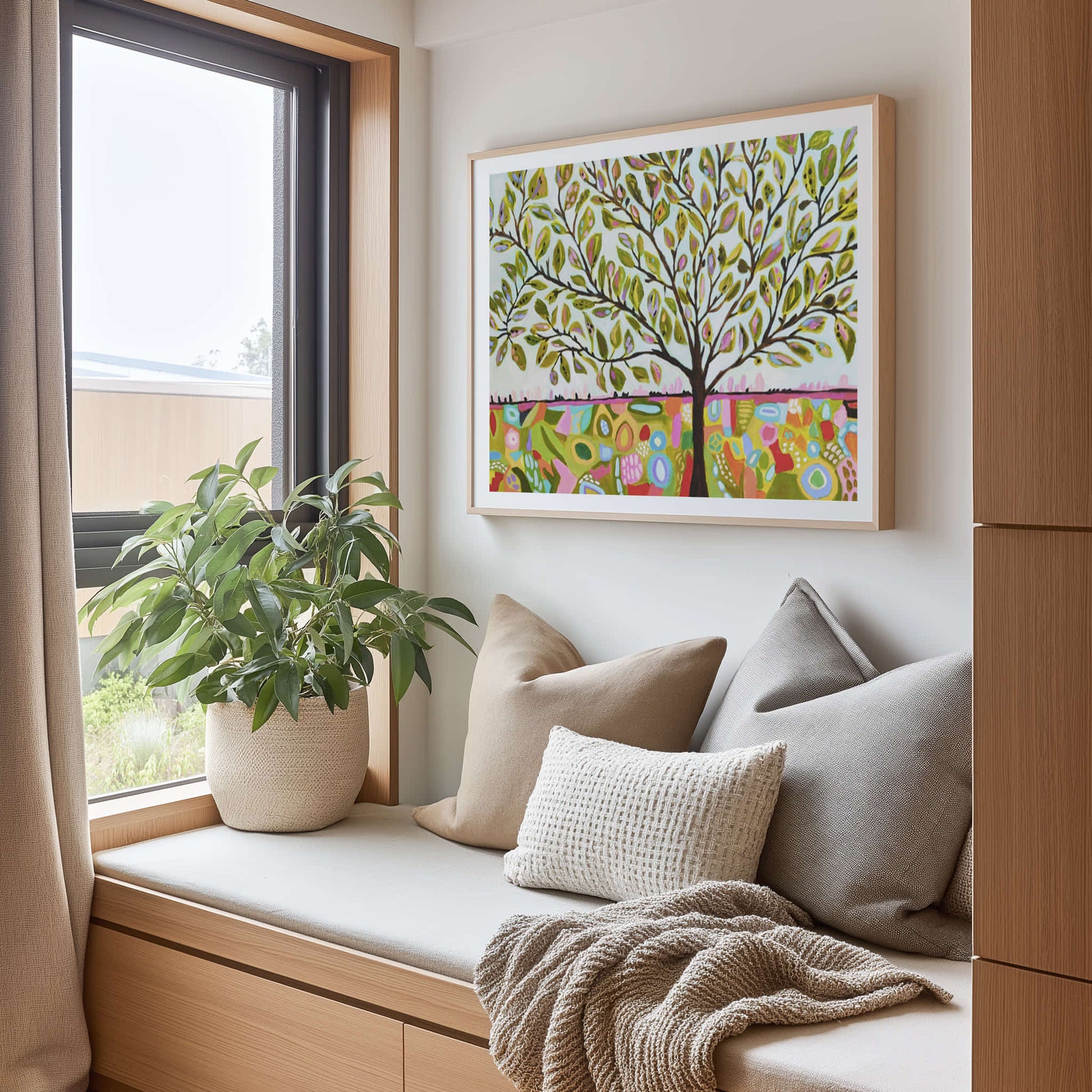 Tree Abstract Wall Art