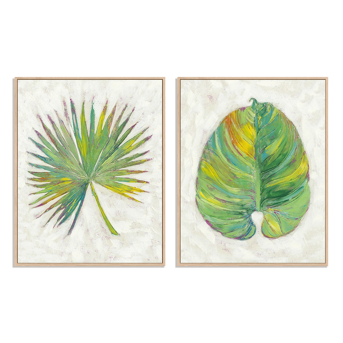 Vacation Palms I and II Wall Art