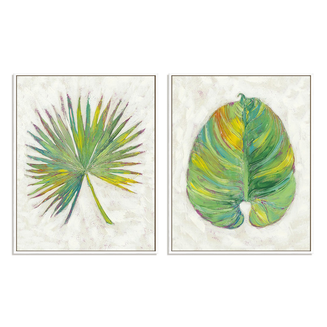 Vacation Palms I and II Wall Art