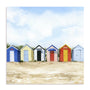 Beach Huts I Wall Art