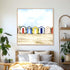 Beach Huts II Wall Art