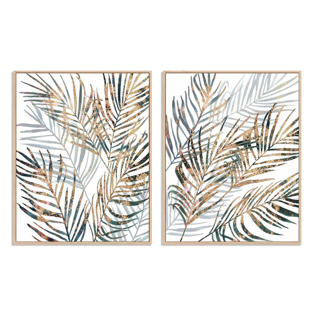 Summer Gaze I and II Wall Art