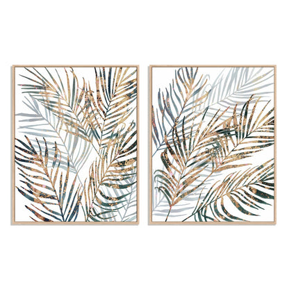Summer Gaze I and II Wall Art