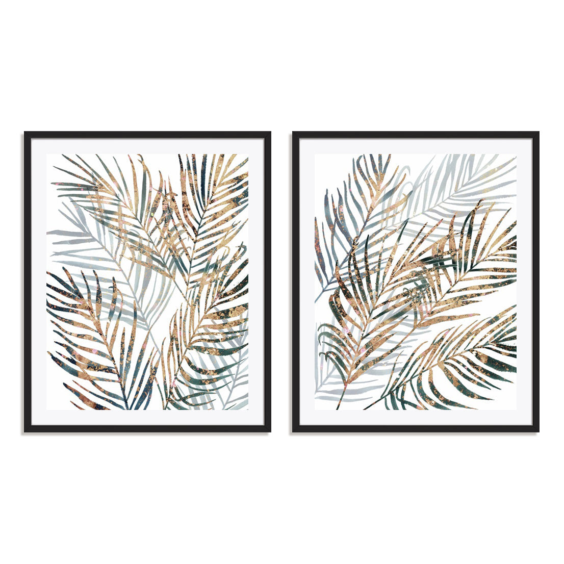 Summer Gaze I and II Wall Art