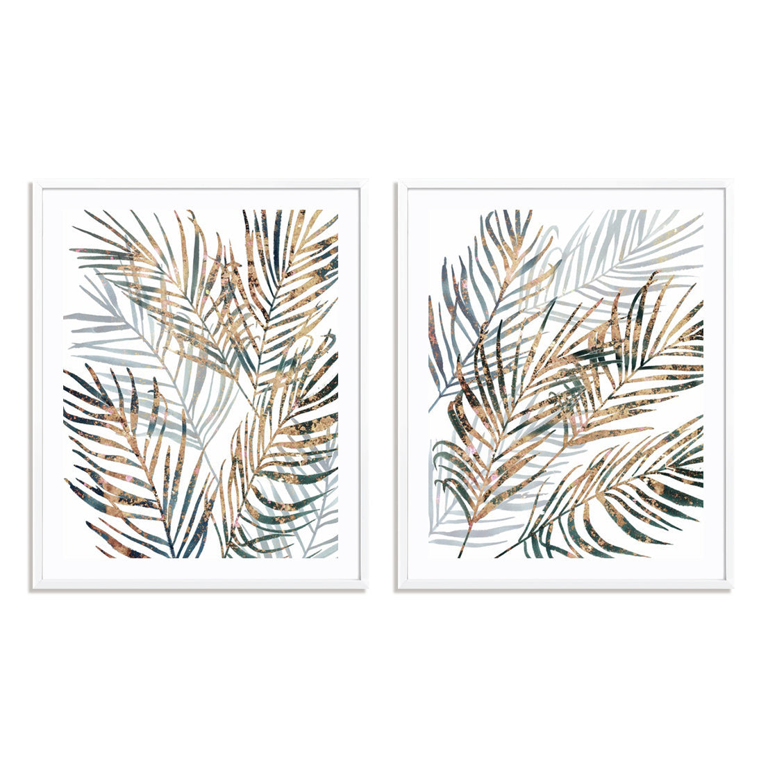 Summer Gaze I and II Wall Art