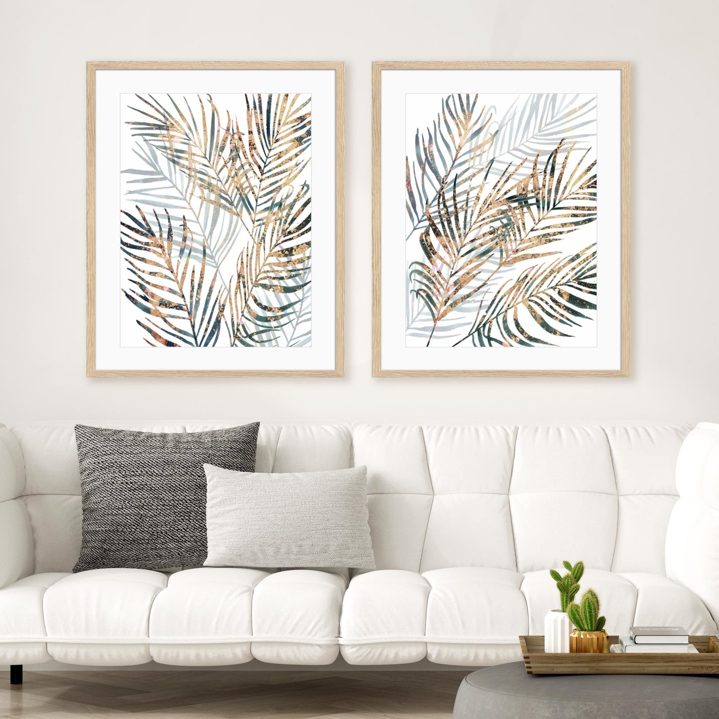 Summer Gaze I and II Wall Art