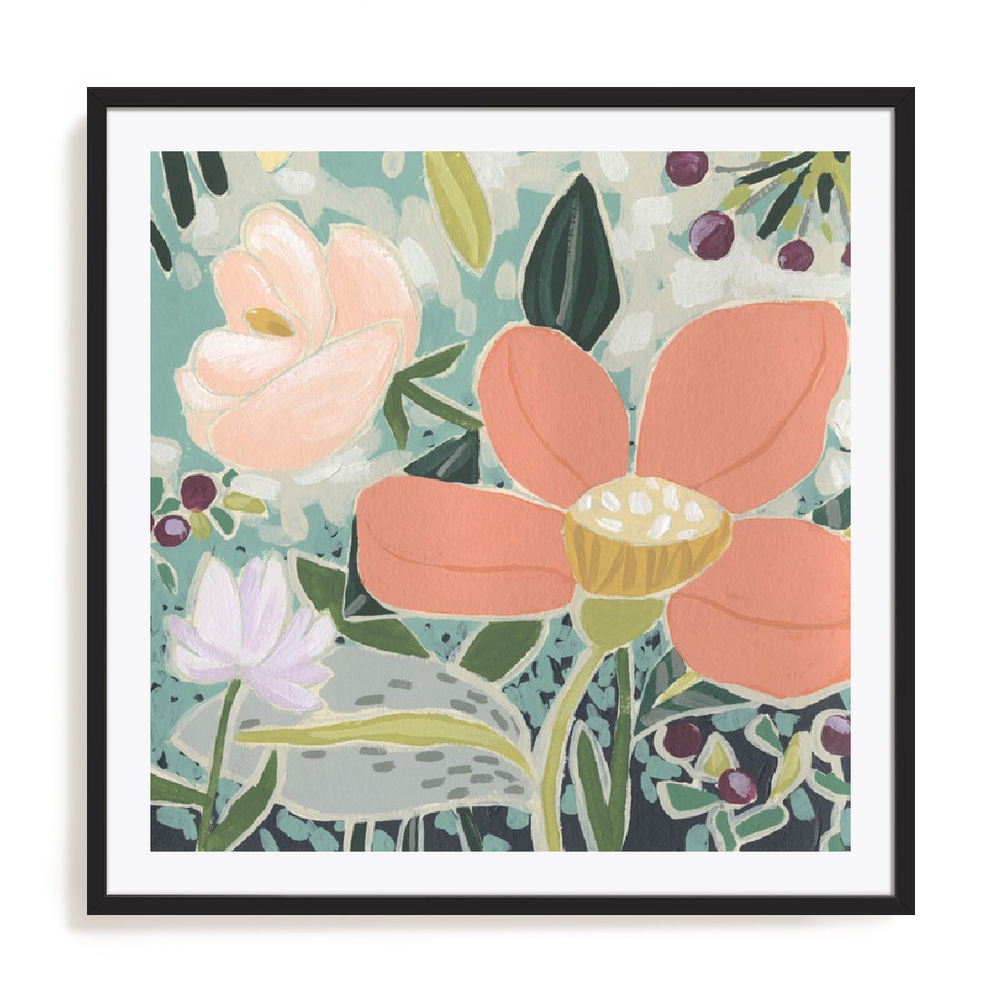Garden Confetti I Wall Art