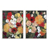 November Bouquet I and II Wall Art