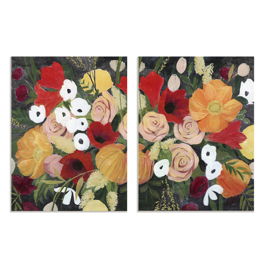 November Bouquet I and II Wall Art
