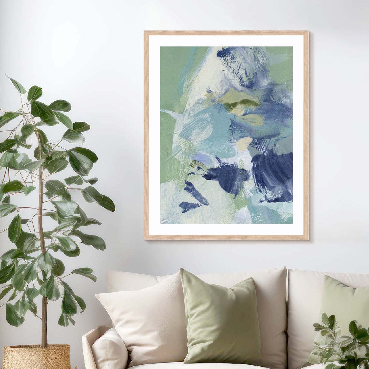 Northern Lights Abstract II Wall Art