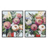 Lustrous Bouquet I and II Wall Art