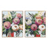 Lustrous Bouquet I and II Wall Art