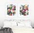 Lustrous Bouquet I and II Wall Art