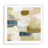Wafer I Wall Art #oran_white-white-border