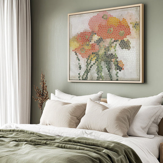 Mosaic Poppies I Wall Art