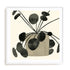 Plantling IV Wall Art #oran_white-white-border