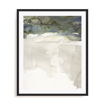 Watercolor Abstract Horizon III Wall Art